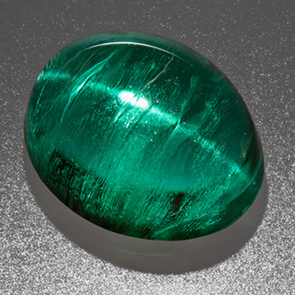 Cat's Eye Emerald Gemstone