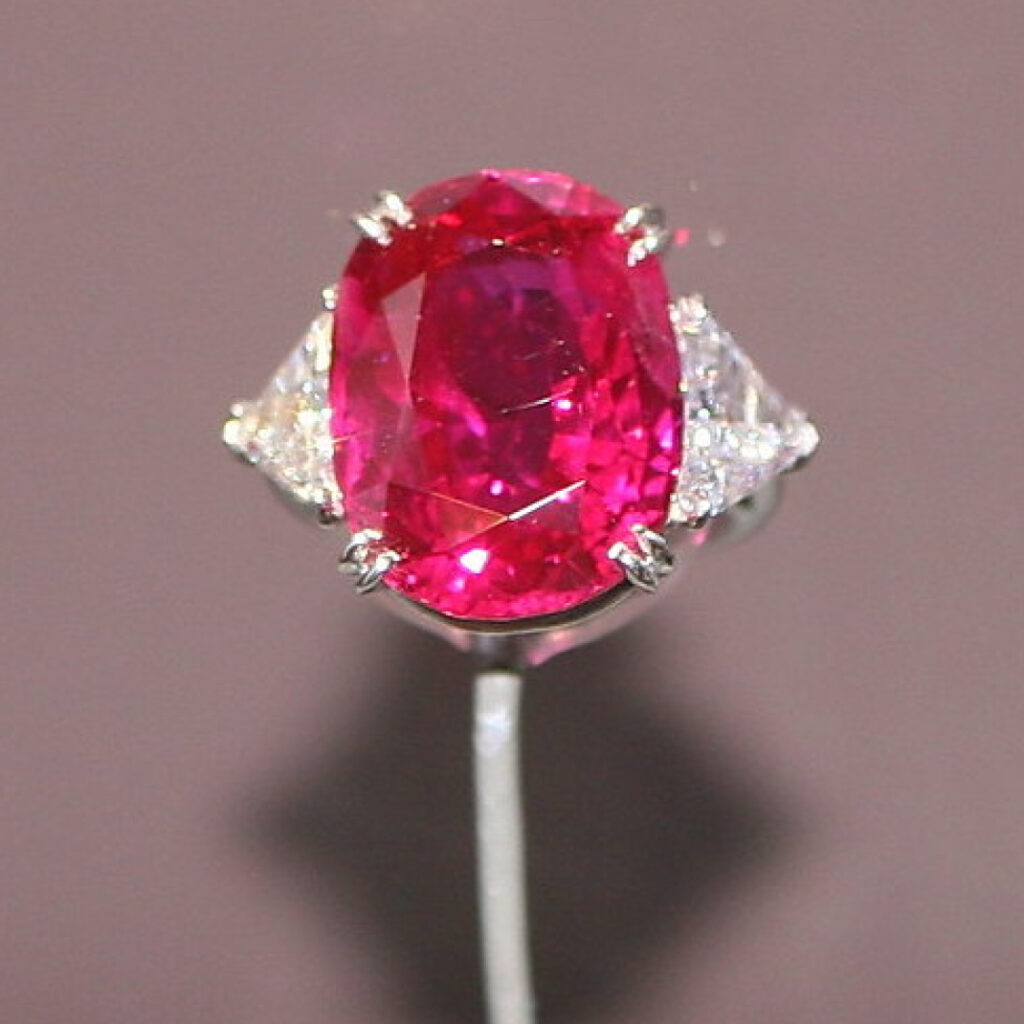 Famous Pink Ruby Gemstone